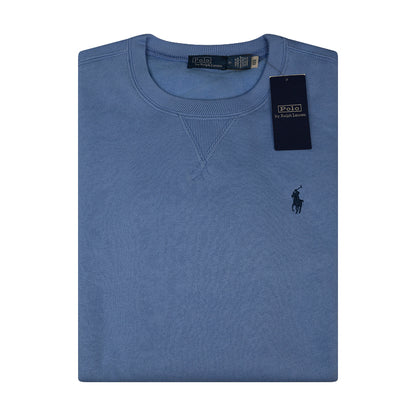 Ralph Lauren Fleece Crew Neck Sweatshirt Summer Blue