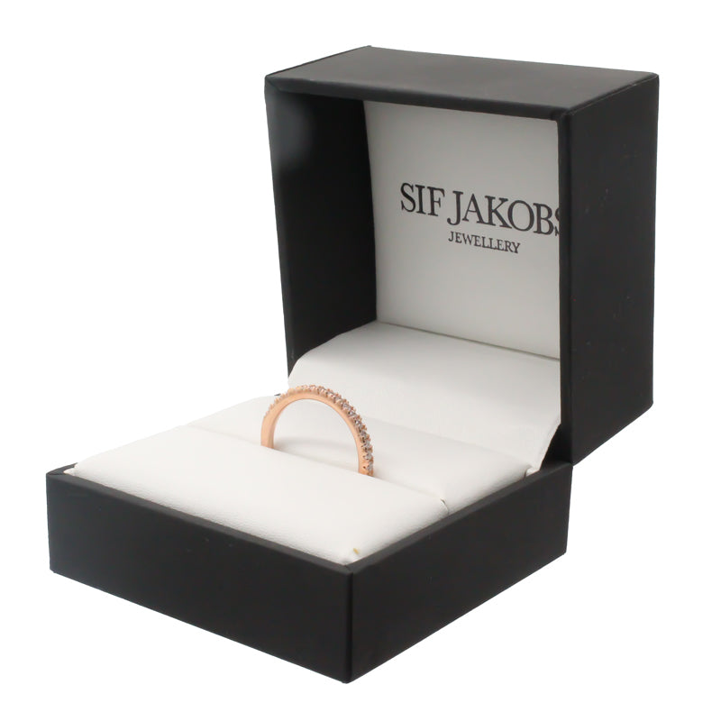 Sif Jakobs Rose Gold Ring R289-cz(RG)/54