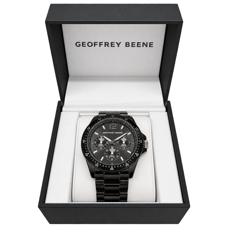 Geoffrey Beene Quartz White Dial Men's Watch GB8069GD