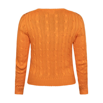 Ralph Lauren Polo Women's Cotton Jumper Orange