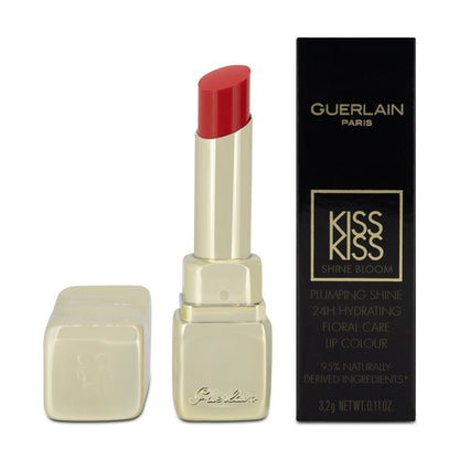 Guerlain KissKiss Shine Bloom Rouge Hydration Lipstick 520 Love Bloom