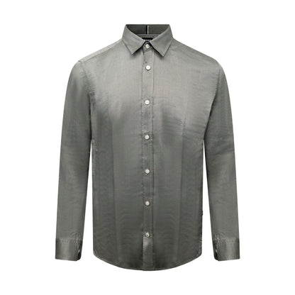 Hugo Boss Roan Kent Men's Slim Fit Shirt Grey