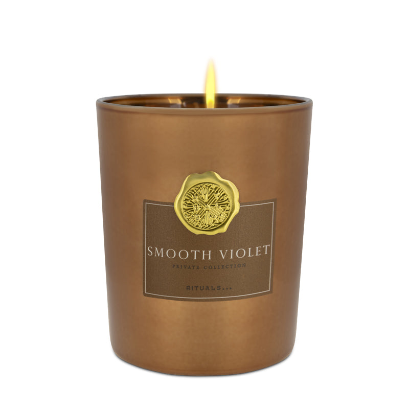 Rituals Smooth Violet Scented Candle 360g Private (Blemished Box)