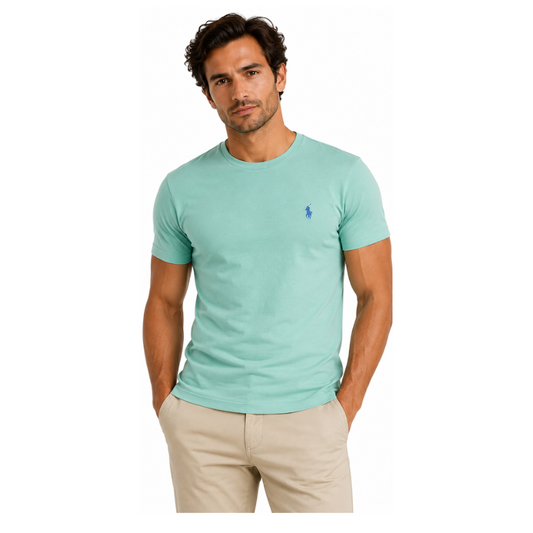 Ralph Lauren Men's Custom Slim Fit T-Shirt Green