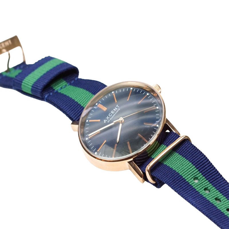 Axcent Blue & Green Men's Watch X6800R-28 (Blemished Box)