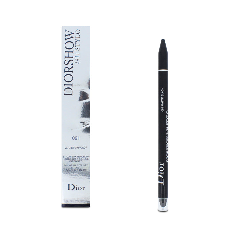 Dior Show 24h Stylo Waterproof Eyeliner 091 Matte Black (Blemished Box)