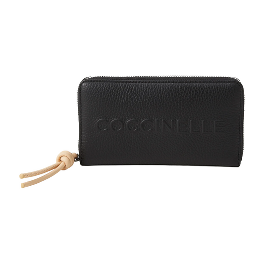 Coccinelle Womens Myrtha Maxi Purse Noir E2QBB11D101