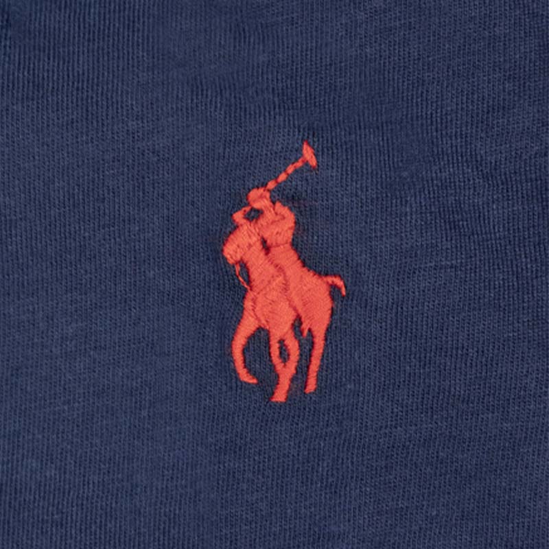 Ralph Lauren Polo Women's Cotton Jersey Crewneck T-Shirt Navy