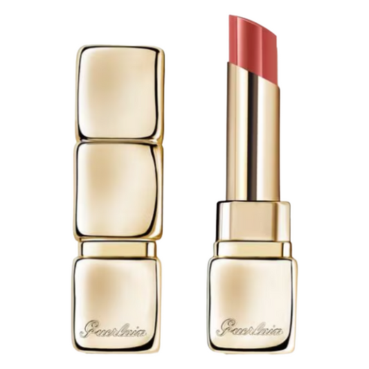 Guerlain KissKiss Bloom Shine Red Lipstick 139 Dahlia Kiss (Blemished Box)