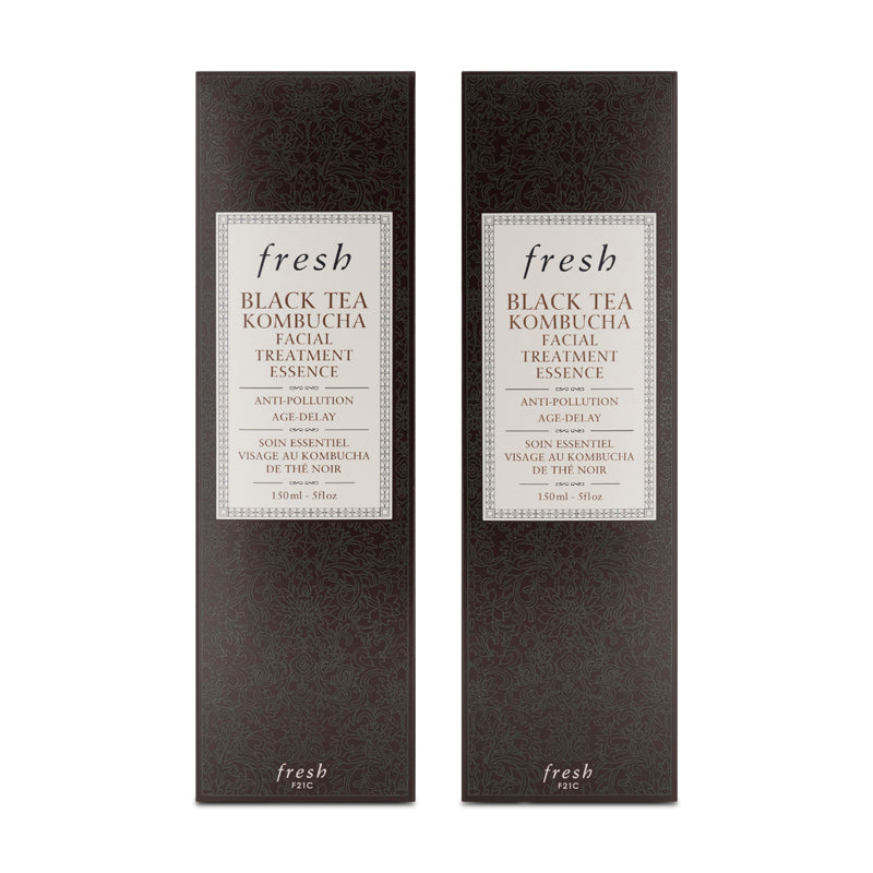 Fresh Black Tea Kombucha Facial Treatment Essence Duo 2 x 150ml