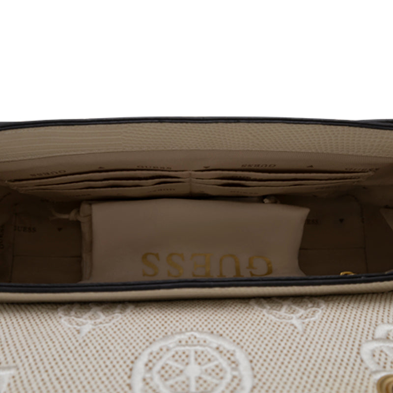 Guess Handbag Natural/Stone Logo CL900121 