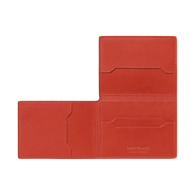 Mont Blanc Soft Trio Fold Card Holder Coral