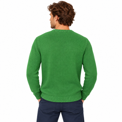 Ralph Lauren Polo The Iconic Flag Jumper Green Men's
