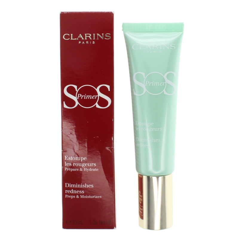 Clarins SOS Primer 04 Green 30ml Diminishes Redness