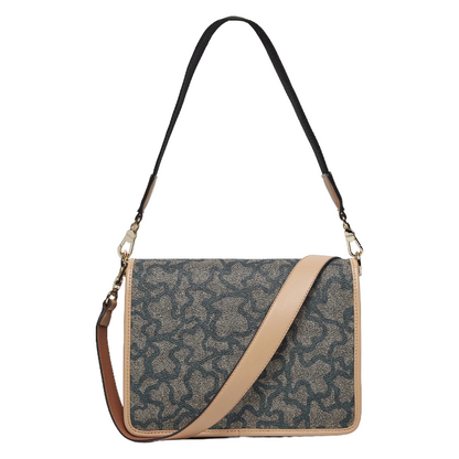 	 Tous Medium Audree Shoulder Bag Kaos Icon Dark Beige