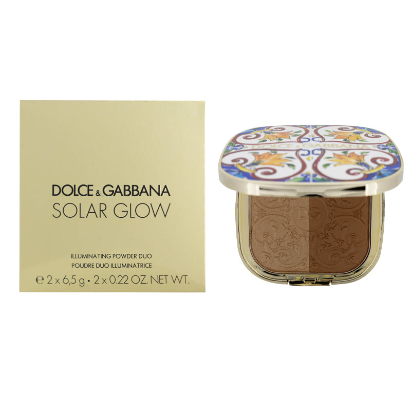 Dolce & Gabbana Solar Glow Illuminating Powder Duo 4 Bronze Feeling
