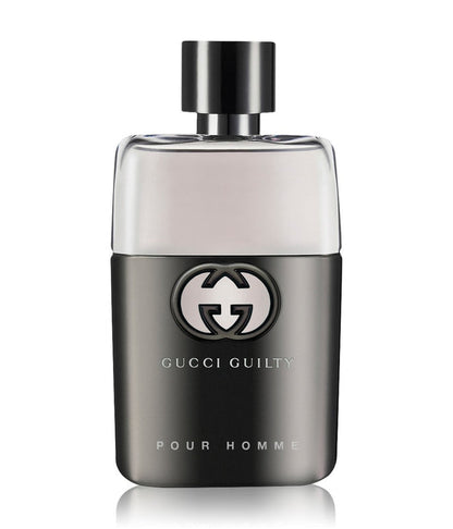 Gucci Guilty Pour Homme 50ml Eau De Toilette bottle on white background