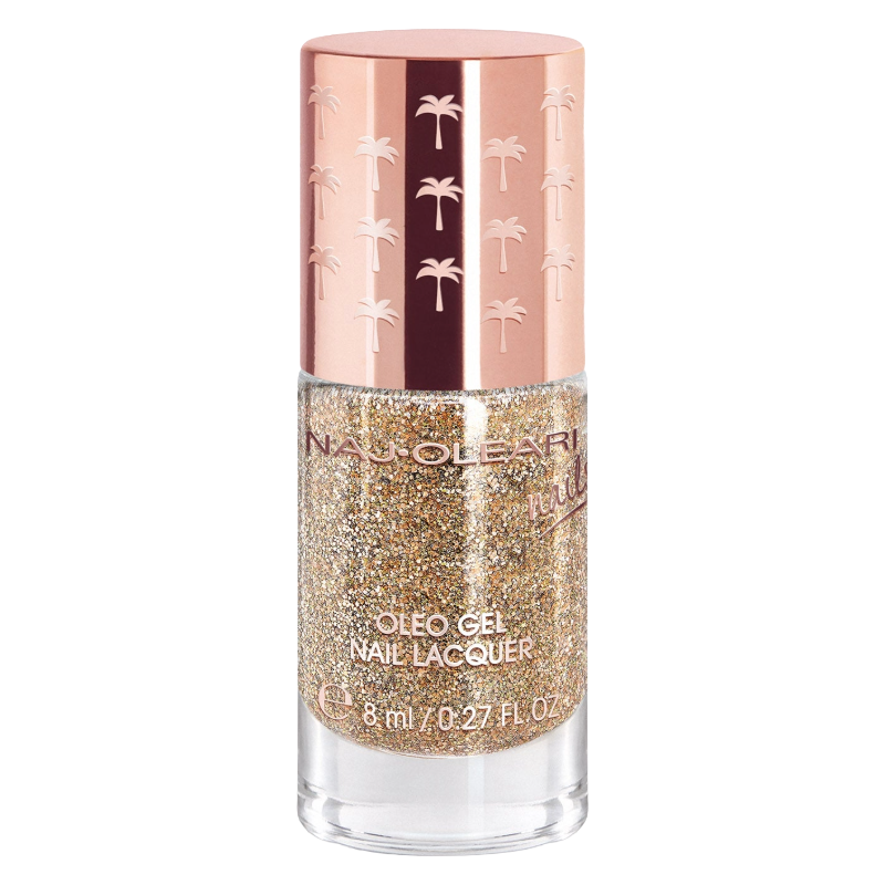 Naj Oleari Nails Oleo Gel Nail Lacquer 33 Glimmering Gold 8ml