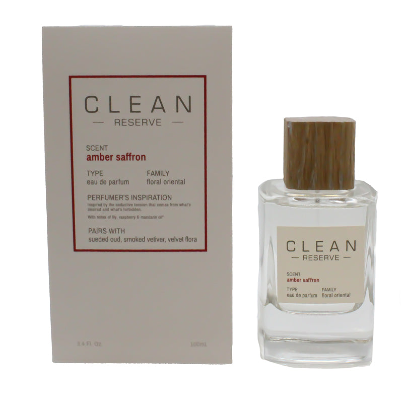  Clean Reserve Amber Saffron 100ml Eau De Parfum