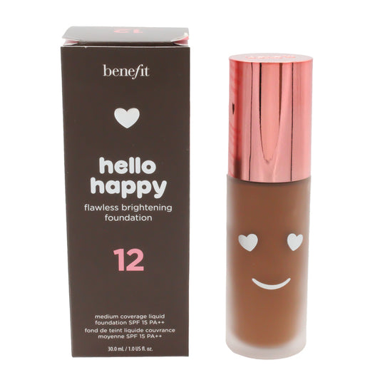 Benefit Hello Happy Flawless Brightening Foundation 12 Flawless Brightening