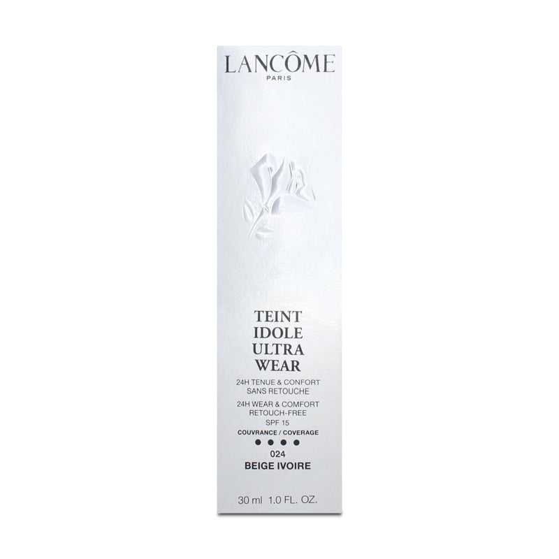 Lancome Teint Idole Ultra Wear Foundation 024 Beige Vanille SPF15 30ml