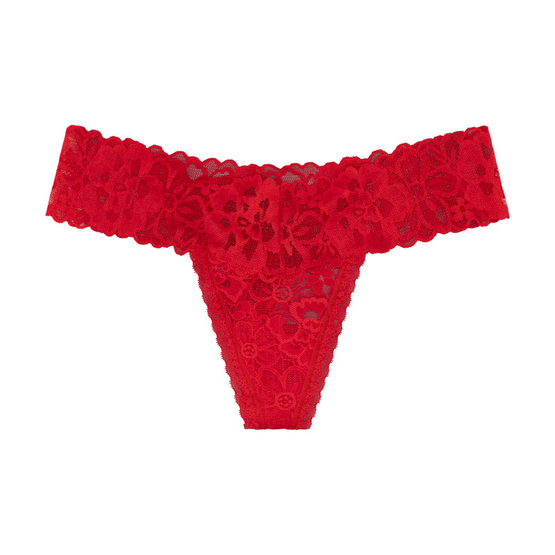 Victoria's Secret Lacie Thong Red