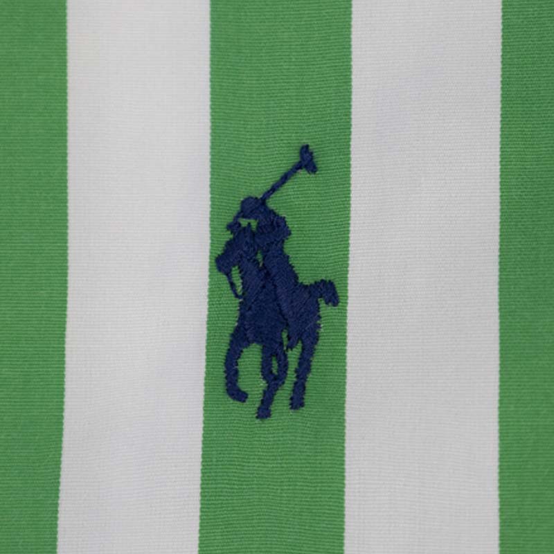 Ralph Lauren Polo Striped Shirt Green/White