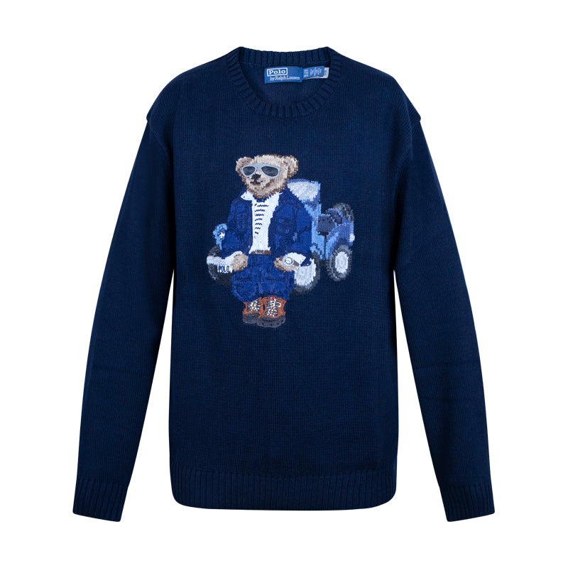 Ralph Lauren Polo Bear Jumper Aviator Navy