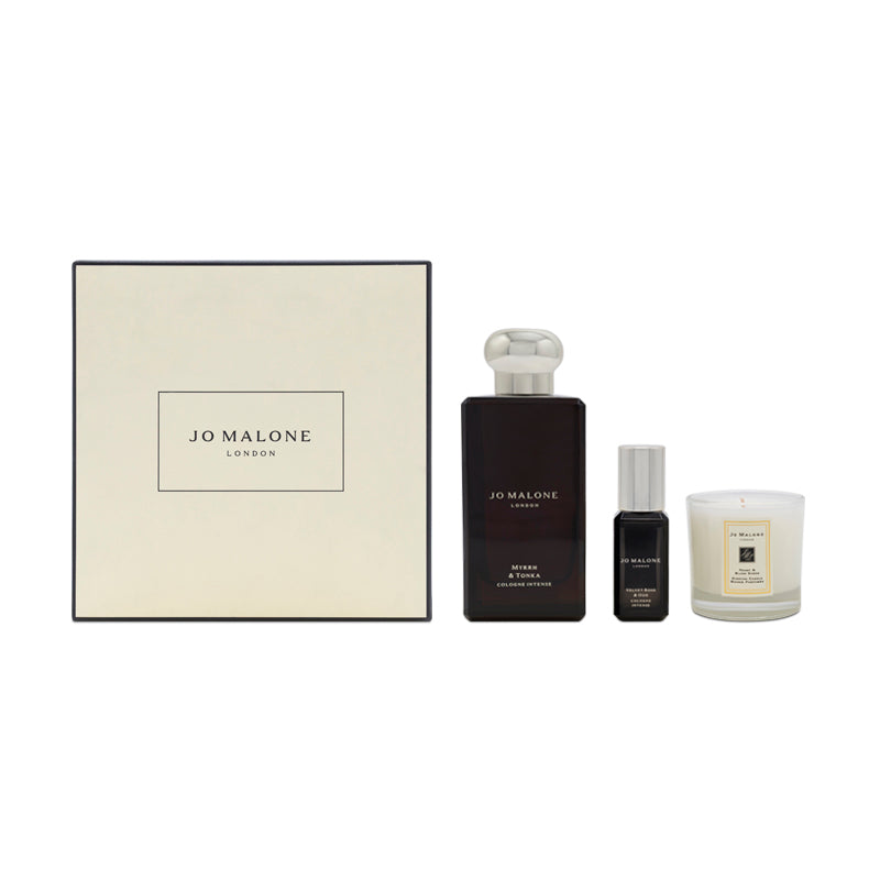 Jo Malone Myrrh & Tonka Opulent Routines Trio Gift Set (Blemished Box)