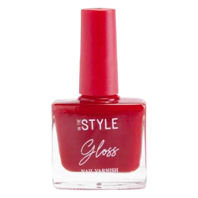 In The Style Gloss Nail Varnish Goodnight Kiss Red
