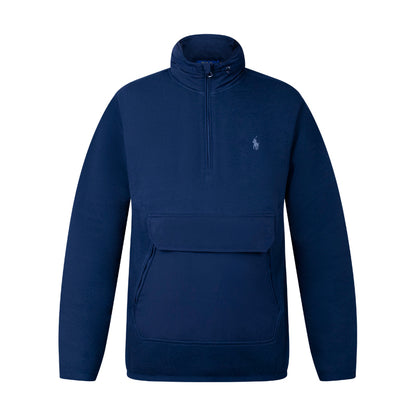 Ralph Lauren Polo Quarter Zip Pullover Aviator Navy Blue