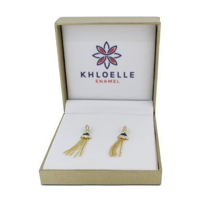 Khloelle Gold JellyFish Earings LC0070832