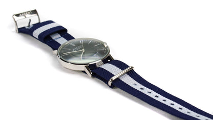 Blue & White Watch Mens Ladies by Axcent Of Scandinavia  X68004-24