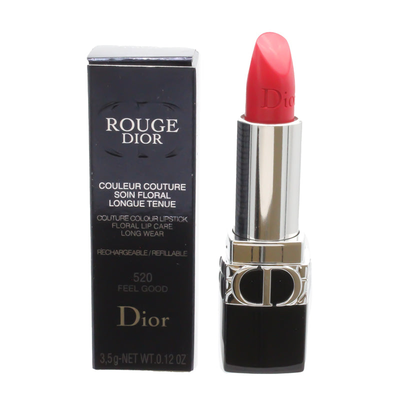 Dior Rouge Couture Red Lipstick 520 Feel Good | Hogies