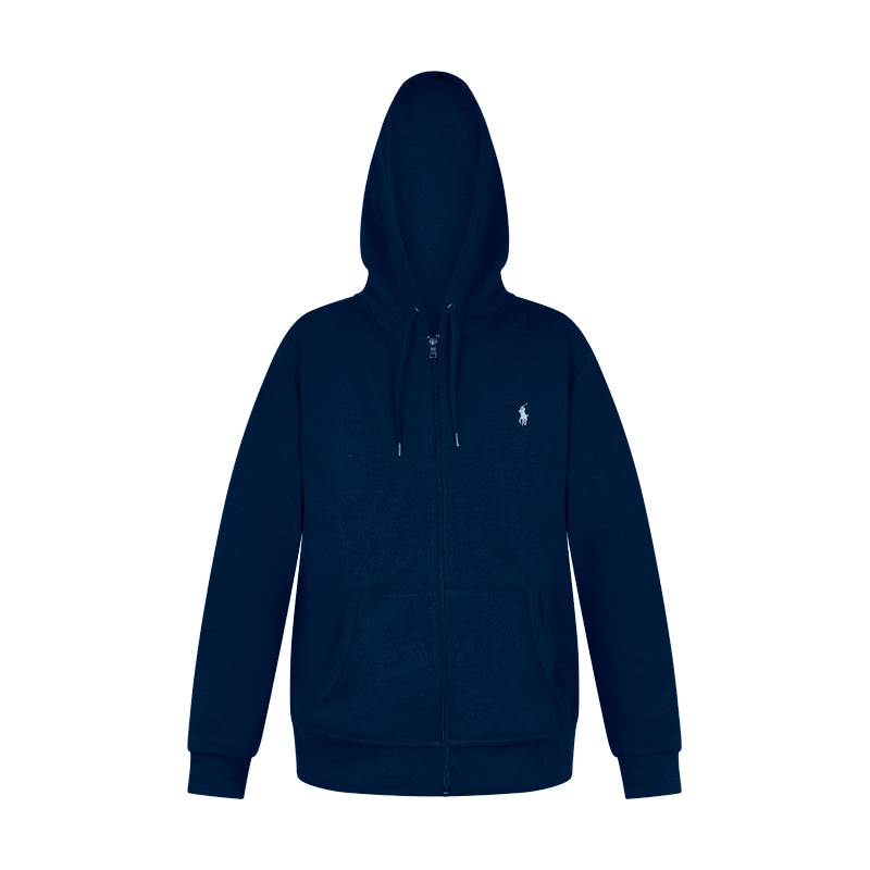 Ralph Lauren Polo Full Zip Sweatshirt Hoodie Aviator Navy Mens