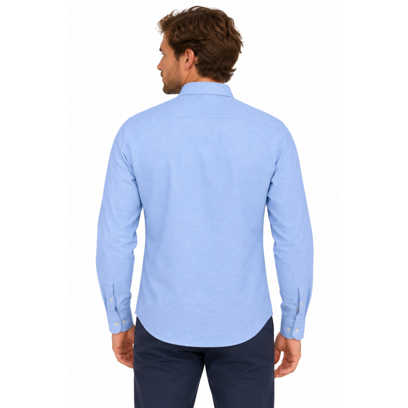 Hugo Boss Hal Kent Men's Casual Fit Shirt Light/Pastel Blue
