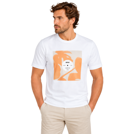 Hugo Boss Tiburt 388 Men's T-Shirt White