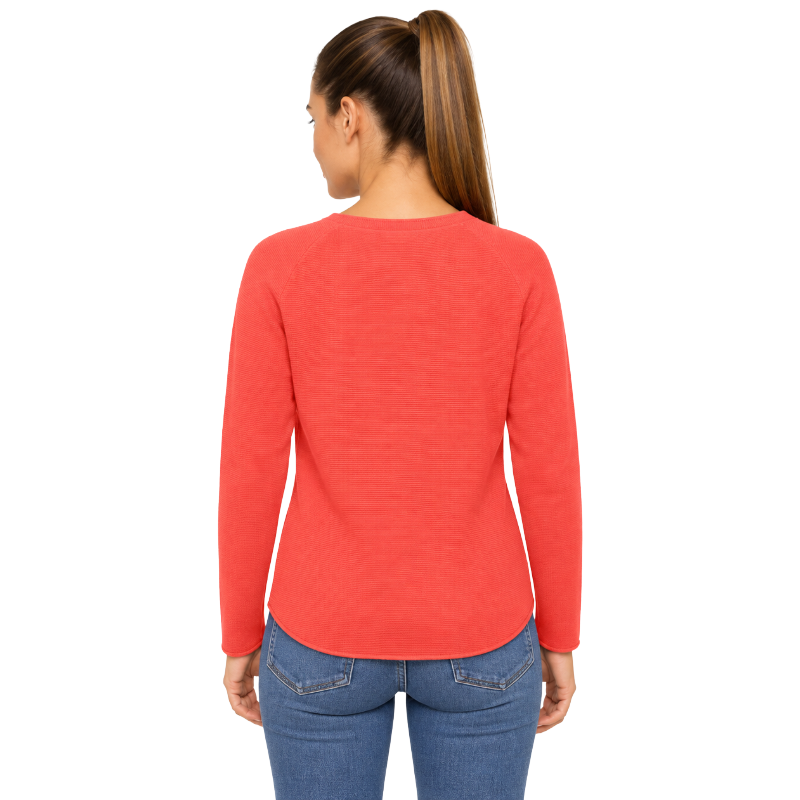 Fynch Hatton Women's Knitted Jumper Coral