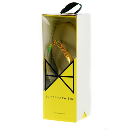 Butterfly Twists Lola Holographic Flip Flops