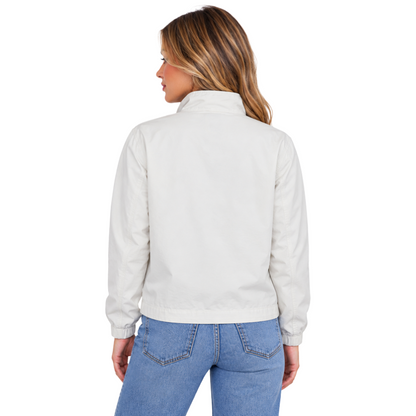 Ralph Lauren Cotton Windbreaker Jacket White Women's