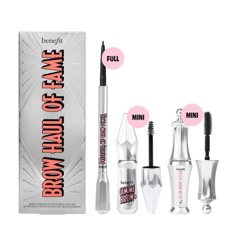 Benefit Brow Haul Of Fame Brow Set 4 Deep Brown