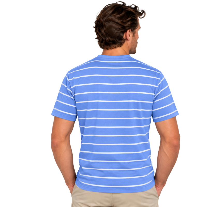 Ralph Lauren Classic Fit Striped Soft Cotton T-Shirt 