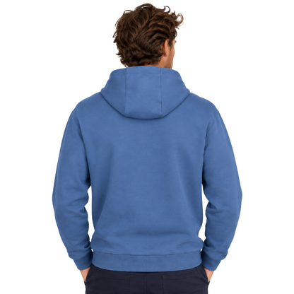Hugo Boss Sullivan 16 Men's Pullover Hoodie Open Blue