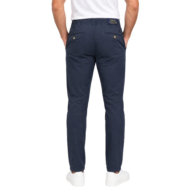 Ralph Lauren Polo Classic Fit Prepster Chino Trousers Nautical Ink Blue Mens
