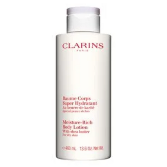 Clarins Moisture Rich Body Lotion 400ml (Blemished Box)