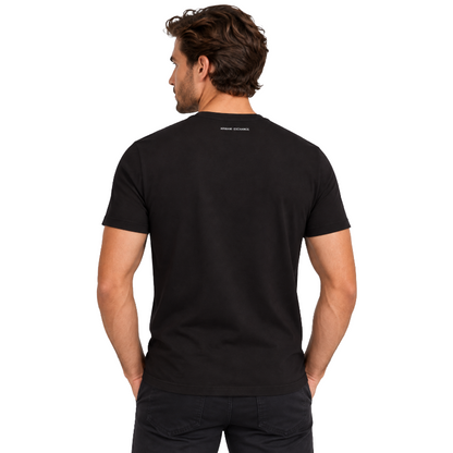 Armani Exchange T-Shirt Z8H4Z Black Slim Fit Large 