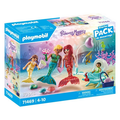Playmobil Princess Magic Mermaid Family 71469 Age 4-10 (Blemished Box)