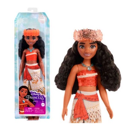 Disney Princess Moana With Sparkling Headband Mattel Doll 27cm