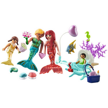 Playmobil Princess Magic Mermaid Family 71469 Age 4-10 (Blemished Box)