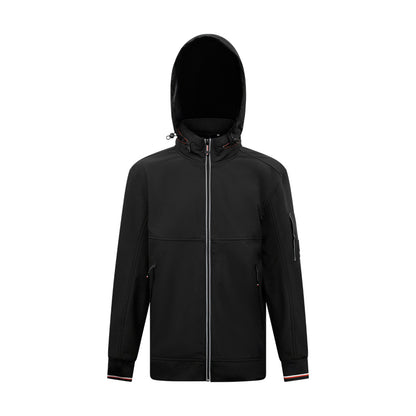 Tom Tailor Mens Outdoor Jacket Black